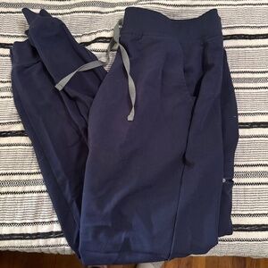 FIGS Zamora Jogger scrub pants, NAVY, Size Large Tall
